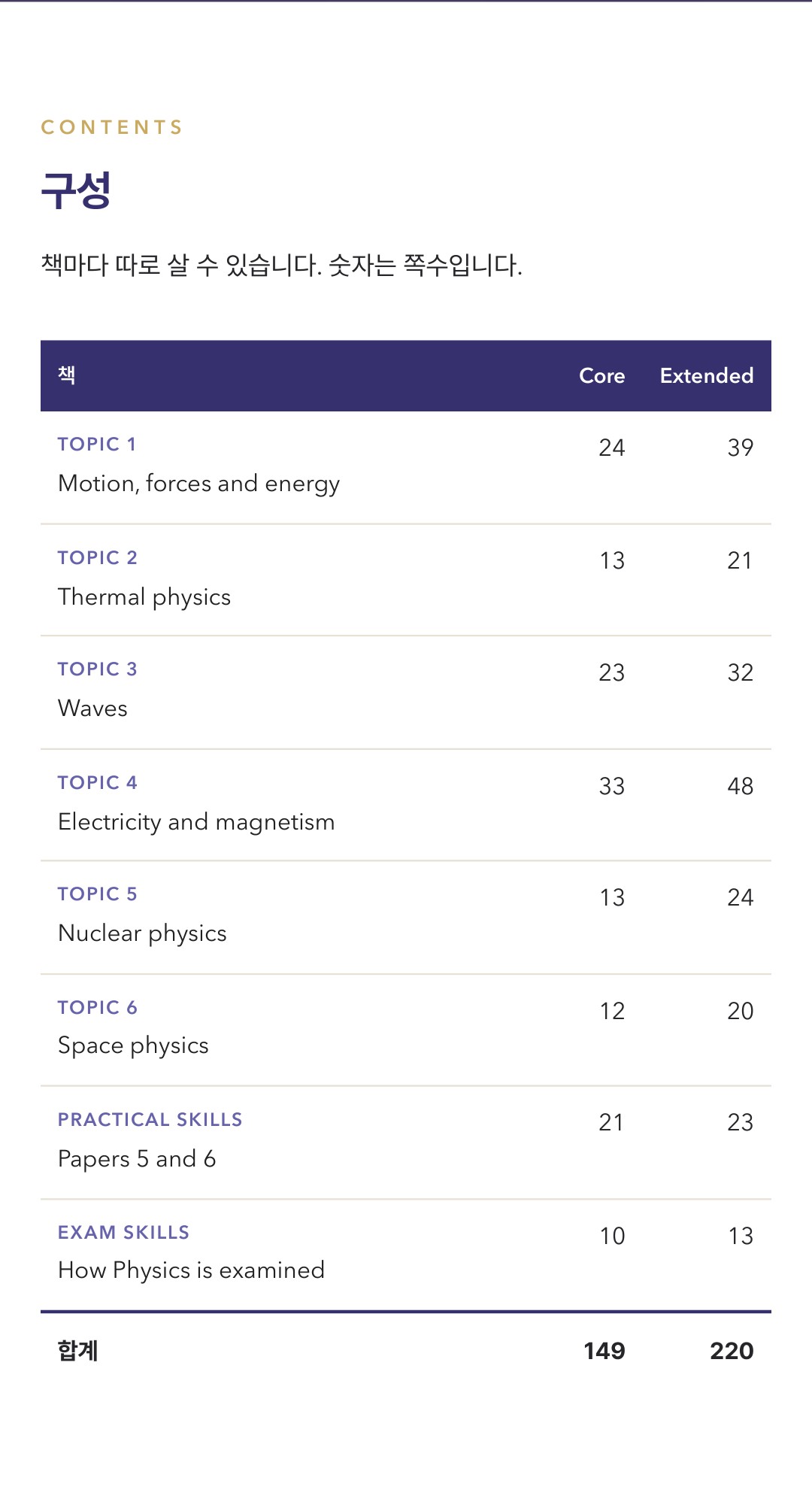 Cambridge IGCSE Physics 0625 학습 노트 상세 8