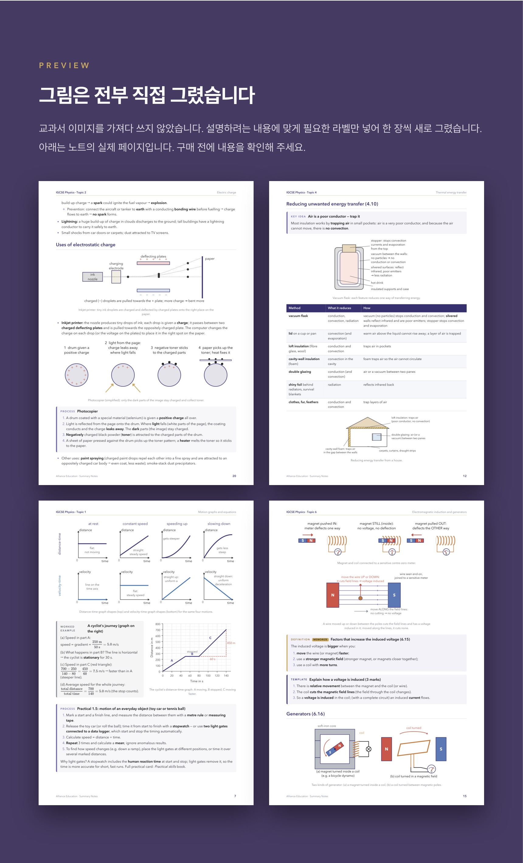 Pearson Edexcel IGCSE Physics 4PH1 학습 노트 상세 6